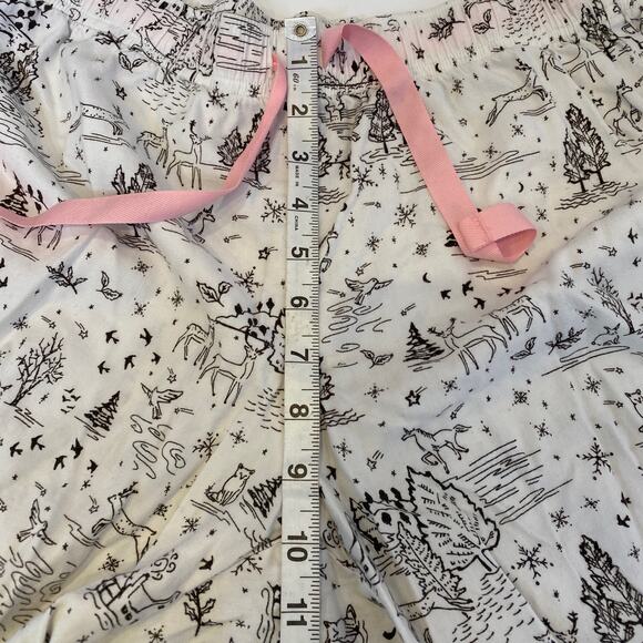 Victoria’s Secret Winter Animal Scene Fantasy Pajama Set EUC Sz M 2 Piece - Picture 15 of 16